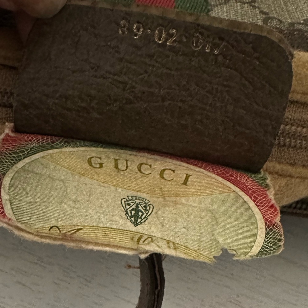 ❌SOLD❌Vintage Gucci GG Canvas Ophidia Bag - Picture 10 of 11